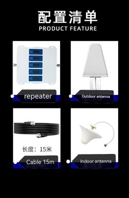 800/900/1800/2100/2600MHz N Weiblicher Signal-Repeater RPT-08002600-X5 für eine bessere Abdeckung