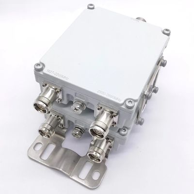 Dualband-Low-Pim-Combiner 790–862 MHz 880–960 MHz 4,3–10-F HL-0809/0910–217701 427701