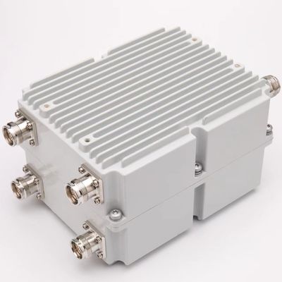 Dual-Band Low Pim Combiner 617-2690MHz 3300-3800MHz 4.3-10-F DIN-F Rot Innen-/Außen IP65