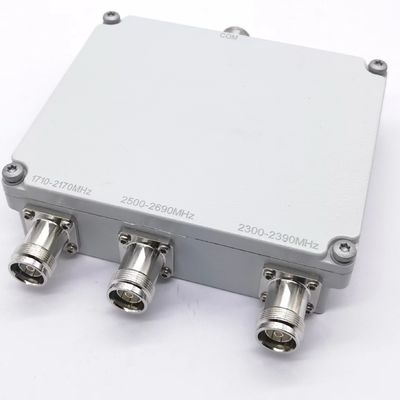 Penta-Band Low Pim Combiner 698-3800MHz 4.3-10-F DIN-F in angepasst mit HL-xxxxxx