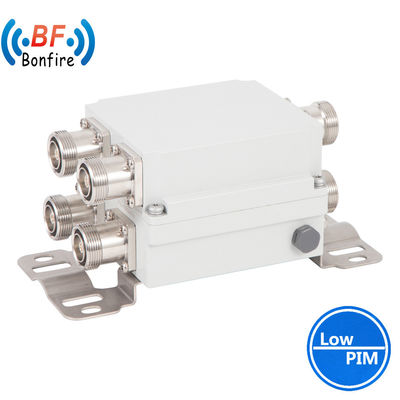 Low Pim RF Dual Band Combiner 690-960/1710-1920MHz mit 2,620 kg Gesamtgewicht