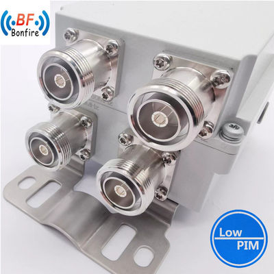 Low Pim RF Dual Band Combiner 690-960/1710-1920MHz mit 2,620 kg Gesamtgewicht