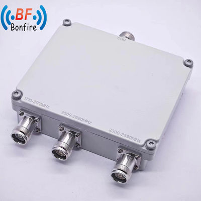 1710-2170MHz 2300-2690MHz RF Low Pim Diplexer mit N weiblichem Anschluss