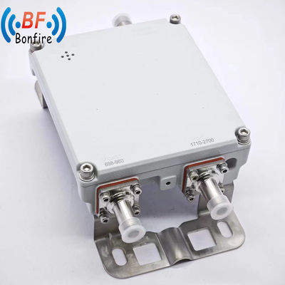 Dual-Band 1710-2170MHz 2300-2690MHz DIN weiblicher Twin-Duplexer für die Gesamtprojektabwicklung