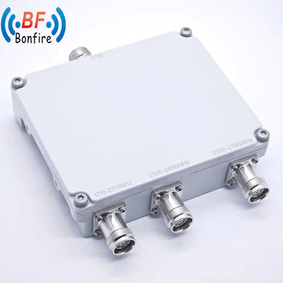 VHF-UHF-Diplexer 1710-2170MHz 2300-2690MHz HF Low Pim Duplexer Dual-Band Combiner N Weiblicher Typ