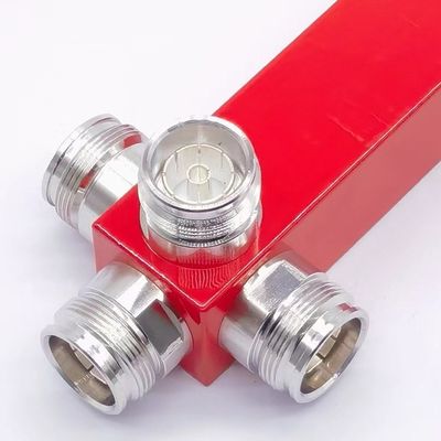 OEM/ODM Ultra Breitband 4-Wege Low Pim Reaktiver Hochleistungssplitter 617-4000MHz 4.3-10 F