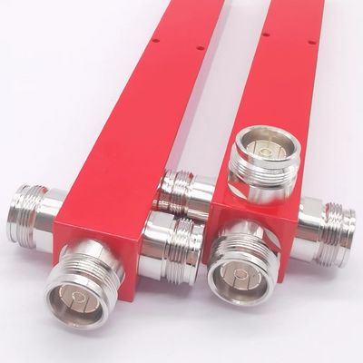 OEM/ODM Ultra Breitband 4-Wege Low Pim Reaktiver Hochleistungssplitter 617-4000MHz 4.3-10 F