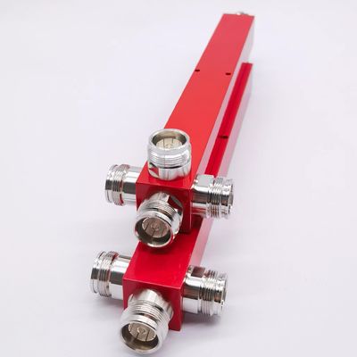 OEM/ODM Ultra Breitband 4-Wege Low Pim Reaktiver Hochleistungssplitter 617-4000MHz 4.3-10 F