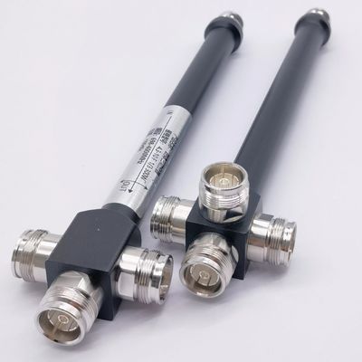 4 Wege Low Pim Reactive High Power Splitter 698-3800MHz 4,3-10 F Grau/Rot/Schwarz/Anpassung