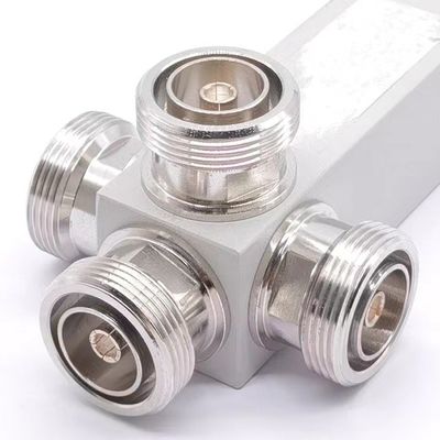 Ultra Breitband 2/3/4 Weg Low Pim Reaktiver Hochleistungssplitter mit DIN-F-Schnittstelle
