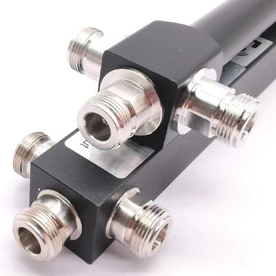 698-4200MHz N-F 3-Wege Low Pim Hohlraum Hochleistungssplitter in kundenspezifischer Graufarbe