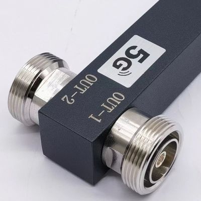 698-4200MHz DIN-F 3-Wege Low Pim im Gebäude Reaktiver Stromspalter mit DIN-F-Schnittstelle