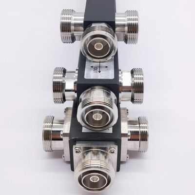 698-4200MHz DIN-F 3-Wege Low Pim im Gebäude Reaktiver Stromspalter mit DIN-F-Schnittstelle