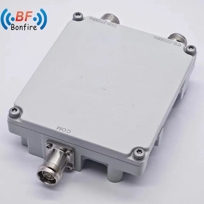 4X4 Low Pim 1710-1880 1920-2170 2300-2400 2500-2700MHz mit N 4.3-10 DIN-Anschluss Grau