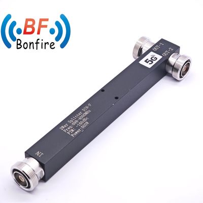 4.3-10 F Schnittstelle 698-4200MHz Niedrig-Pim 2-Wege-Reaktionsstromsplitter 1,100kg Bruttogewicht
