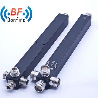 IP65 Low Pim RF 4-Wege-Reaktive Power Splitter Divider mit hervorragender PIM-Leistung