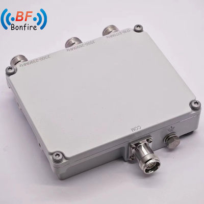 40 Watt Low Pim Quad-Band-Kombinator für 1710-1880 1920-2170 2300-2400 2500-2700MHz