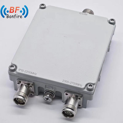 Low Pim Quadplexer Combiner Triplexer RF Diplexer IP65 200W Quadband für Innen- und Außenbereich