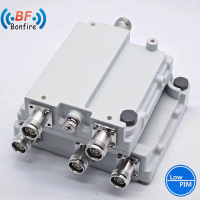2300-2400 2500-2700MHz Low Pim -150dbc Triplexer RF Diplexer Twin Diplexer RF Dual Band Combiner mit 4.3-10-F-Anschluss
