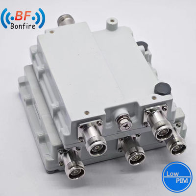 2300-2400 2500-2700MHz Low Pim -150dbc Triplexer RF Diplexer Twin Diplexer RF Dual Band Combiner mit 4.3-10-F-Anschluss