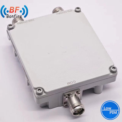 4.3-10f DIN-F IP67 Low Pim -150dbc Triplexer RF Duplexer Dual Band Combiner für Anwendungen