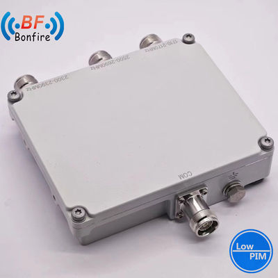 4.3-10f DIN-F IP67 Low Pim -150dbc Triplexer RF Duplexer Dual Band Combiner für Anwendungen