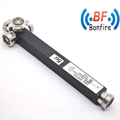 2400-6000MHz Low Pim -160dbc 2X43dBm 4-Wege-HF-Stromspalter für Innen- und Außen IP65