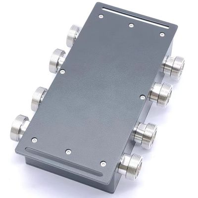 Hybridkombinator Hybridkopplung 4 in 4 aus 698-3800MHz DIN-F mit DIN-F-Schnittstelle