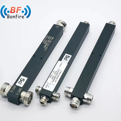 0.510kg Paket N Weibliche 698-3800MHz Leistungssplitter Pim-160dbc IP67 für Telekommunikation