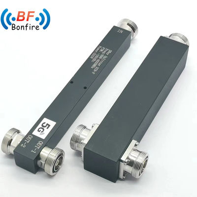 Hoch 698-3800MHz Low Pim 2-Way Reactive Power Splitter für Telekommunikationssysteme