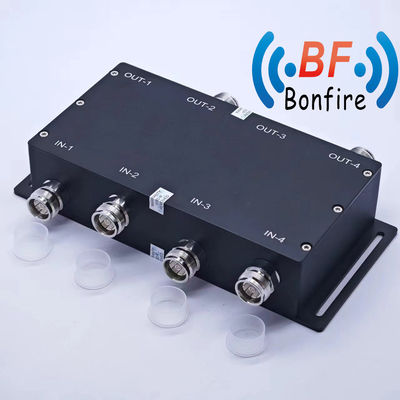 698-3800MHz Low Pim 2X2 Hybrid-Kopplung 4.3-10 weiblicher Hybrid-Kombinator für Breitband