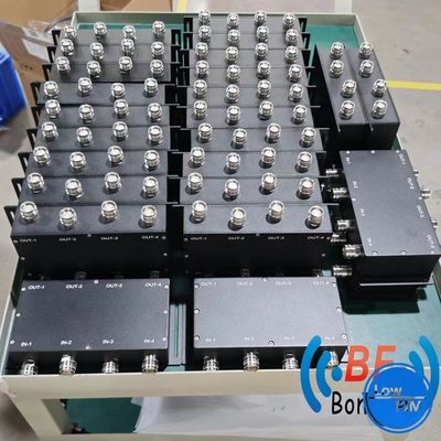 4.3-10 weiblich -160dbc 300W 4 in 4 aus Hybrid-Kombinator für im Gebäude Das 698-3800MHz
