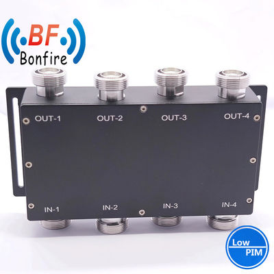 698-3800MHz UHF 3dB 4 in 4 aus Matrix Hybrid Kopplung für 4.3-10-F/DIN-F/N-F Schnittstelle