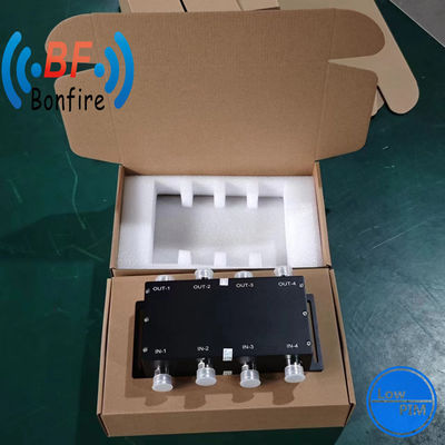 Hybrid-Kopplung VHF 698-3800MHz 3dB Hybrid-Kombinator 4 in 4 mit N-Konnektor