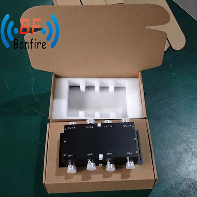 Hybridkombinator 617-3800MHz RF 4X4 Hybridkopplung mit N-F/4.3-10-F/DIN-F Schnittstelle