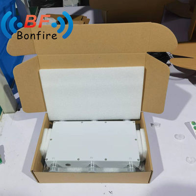Rot 698-4000MHz 3X3 3in 3out 300W 155pim RF Hybrid Kopplung Hybrid-Kombinator für Das Ibs