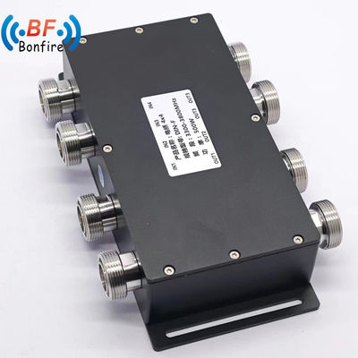 500 Watt 4*4 6dB Hybridkopplung Hybridkombiner 4 in 4 aus N 4.3-10 DIN-Anschluss mit 1