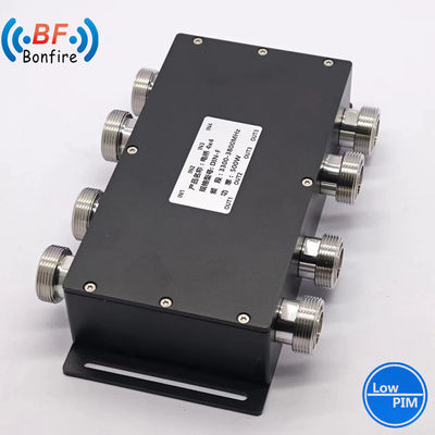 Low Pim -160dbc 4X4 617-3800MHz HF-Hybridkombinator für maßgeschneiderte schwarze DIN-F/4.3-10-F/N-F
