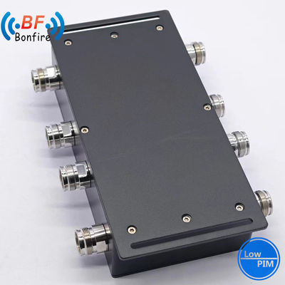 4.3-10-F/DIN-F/N-F Schnittstelle VHF RF Hybridkombiner 698-3800MHz Vierwege-Hybridkopplung