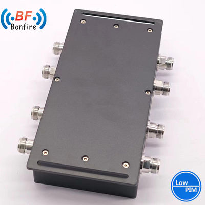 4.3-10-F/DIN-F/N-F Schnittstelle VHF RF Hybridkombiner 698-3800MHz Vierwege-Hybridkopplung