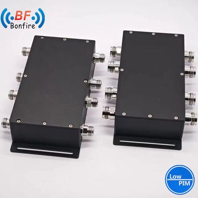 4.3-10-F/DIN-F/N-F Schnittstelle VHF RF Hybridkombiner 698-3800MHz Vierwege-Hybridkopplung
