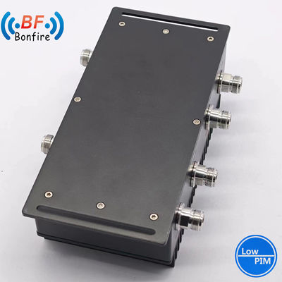Grau 698-3800MHz VHF 4 in 2 aus RF Hybrid-Kopplung/Kombinator für die Gesamtprojektabwicklung