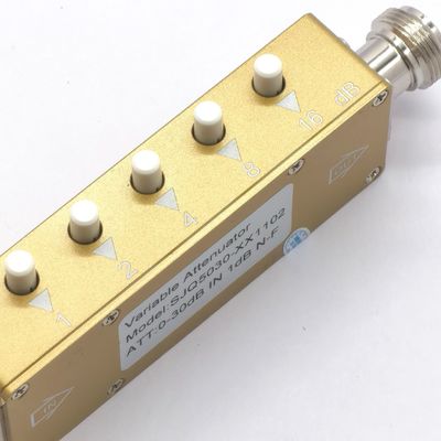 2W 5W 10W HF variabler Dämpfer DC-3000MHz N-F Paketgröße 16,00cm * 5,00cm * 2,00cm
