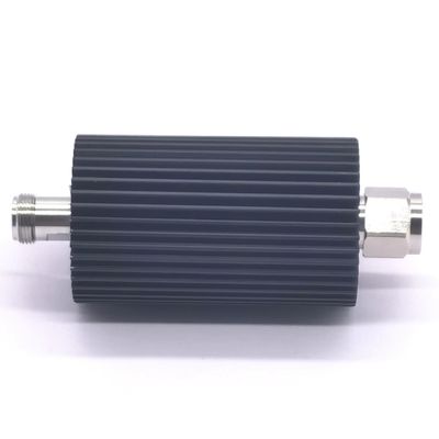 50 W Coaxial Attenuator RF Attenuator DC-3800MHz Grau für die Bereitstellung von Projekten