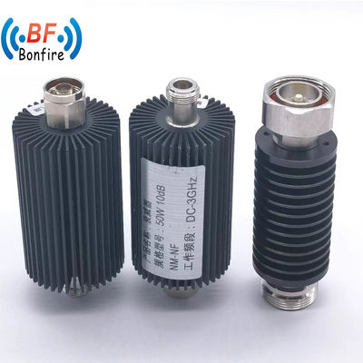 5W 10W 20W 50W 100W 200W drahtlose Kommunikation Niedrig-Pim-Mikrowellenkoaxiale HF-Dämpfer