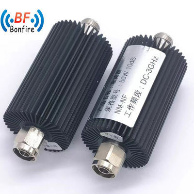 5W 10W 20W 50W 100W 200W drahtlose Kommunikation Niedrig-Pim-Mikrowellenkoaxiale HF-Dämpfer