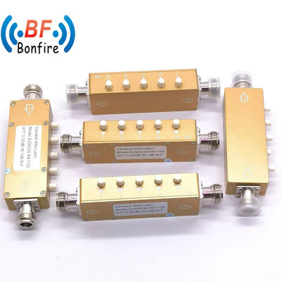 Schrittverdämpfer für eine reibungslose Signalsteuerung in DC-3000MHz 5W 10W HF-Variablerdämpfer