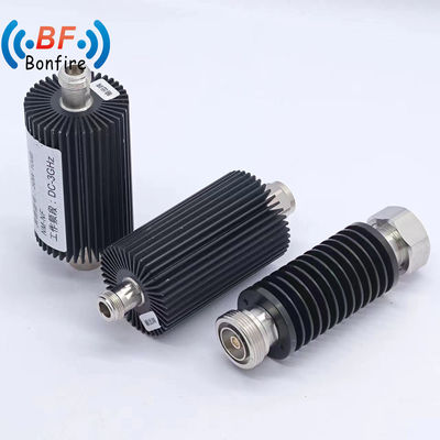 200 Watt N-Typ Dämpfer Leistung DC-3800MHz 50 Ohm 3/6/10/15/20/30/40dB Einstellbar Schwarz