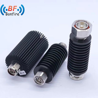 200 Watt N-Typ Dämpfer Leistung DC-3800MHz 50 Ohm 3/6/10/15/20/30/40dB Einstellbar Schwarz