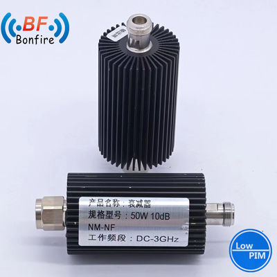 Grauer HF-Dämpfer DC-3800MHz 3dB 6dB 10dB 15dB 20dB 30dB 40dB 5W Koaxialdämpfer SMA-Mann-zu-SMA-Frau Einstellbar